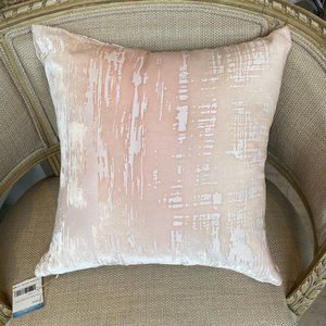 Brush Stroke Velvet Blush Pillow by Kevin O'brien Studio